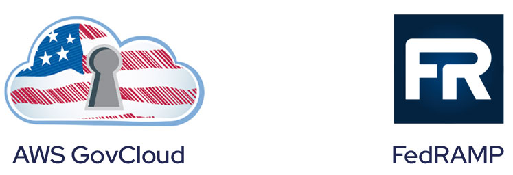 FedCloud4 AWS GovCloud Logo FedRAMP Logo